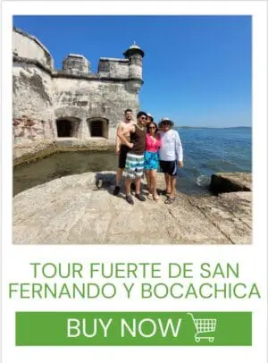 TOUR FUERTE DE SAN BERNADO Y BOCACHICA - DIA DE PLAYA